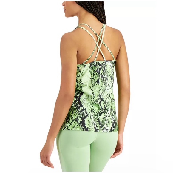 Ideology Clover Snake Athletic Tank Top Size Small - Picture 2 of 8